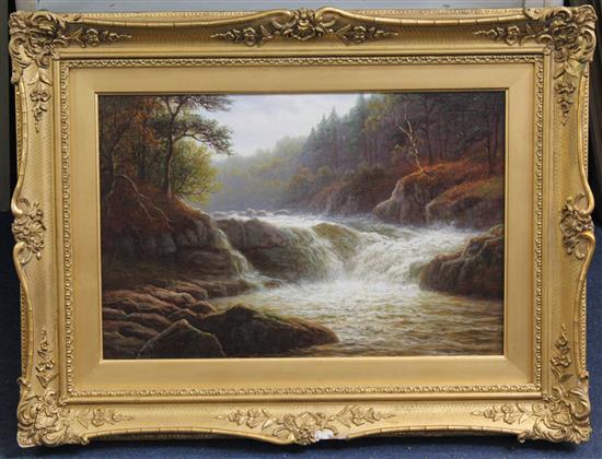 William Mellor (1851-1931) On The Llugwy, North Wales, 12 x 18in.